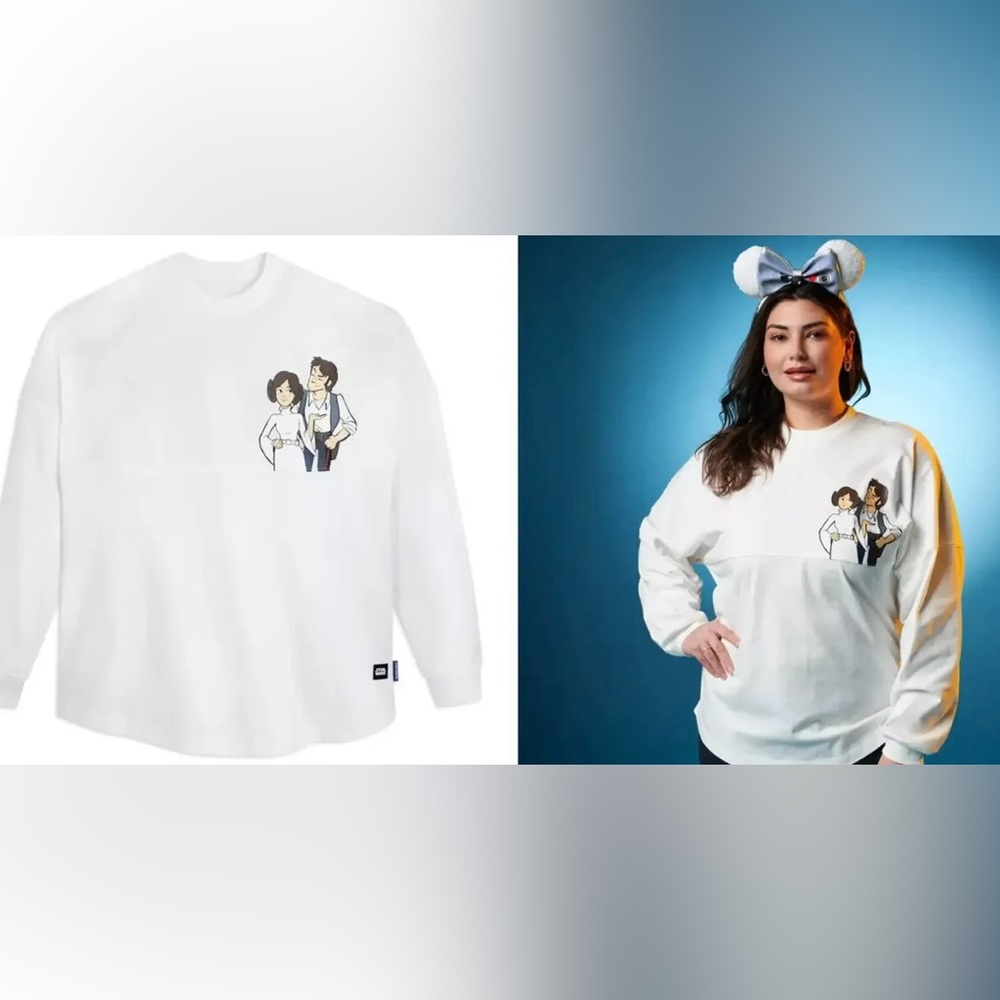 NWT 2024 Disney Parks Star Wars I Love You - Size small